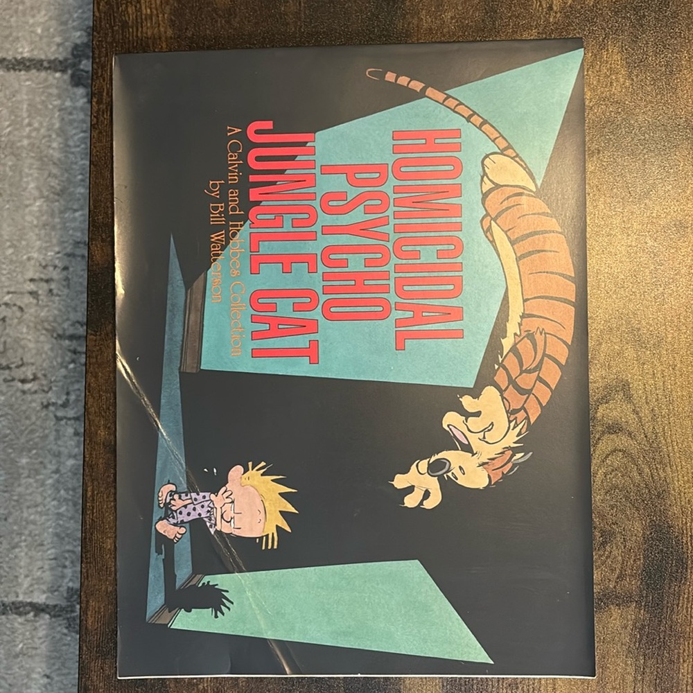 Calvin and Hobbes Homicidal Psycho Jungle Cat comic book